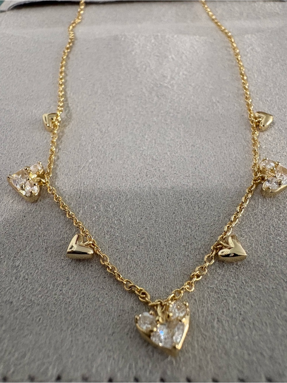 Kendra Scott Haven Heart Necklace Gold